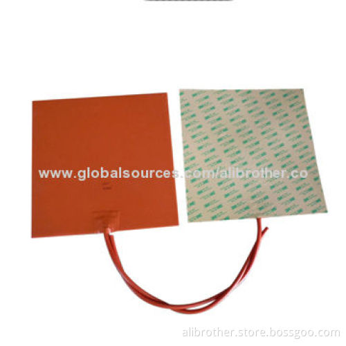 Reprap 215*215mm 12V 100W Silicone Heater, 3D Printer Prusa Mendel, Self-adhesive